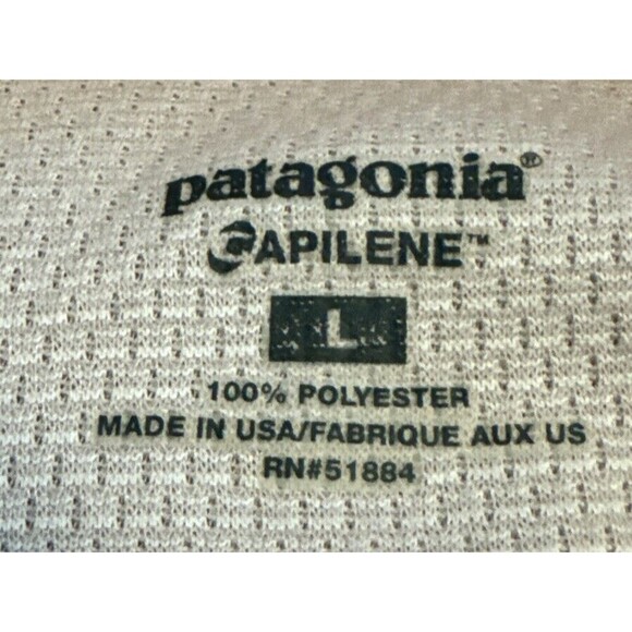 Women’s Patagonia Apilene PINK w/Buttons Knit Long Sleeve Top Shirt Polyester L - Picture 7 of 9